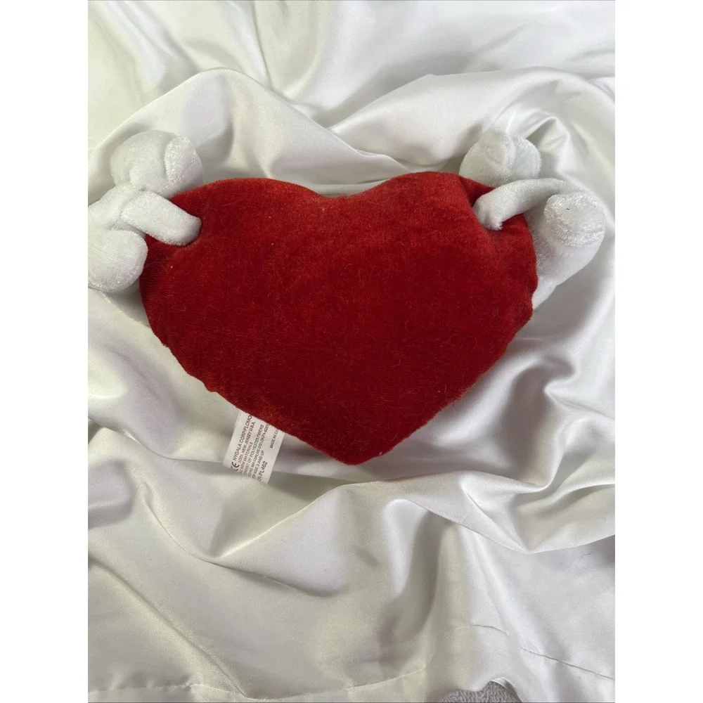 Vinatge Flomo Friends Forever Plush Heart Polar Bears‎ I Love You Nostalgic